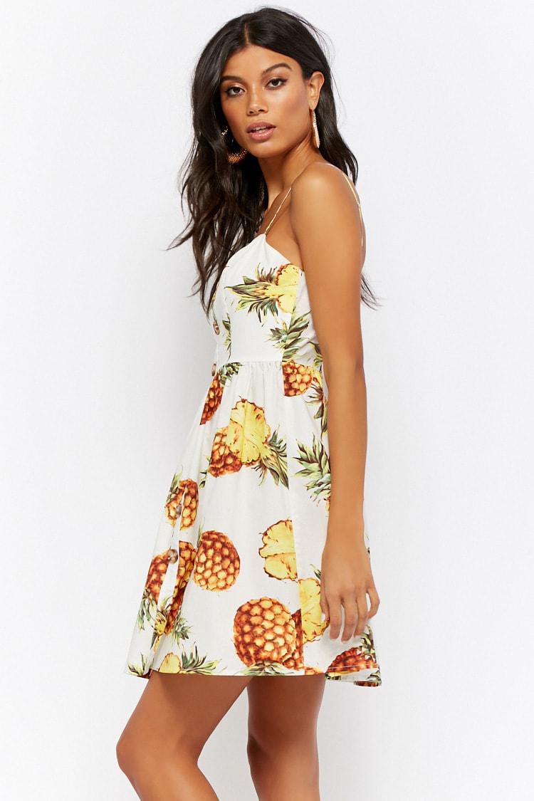 forever 21 pineapple dress