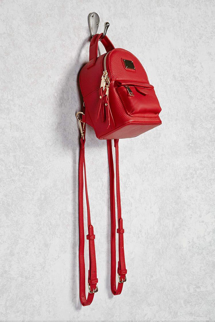 structured mini backpack