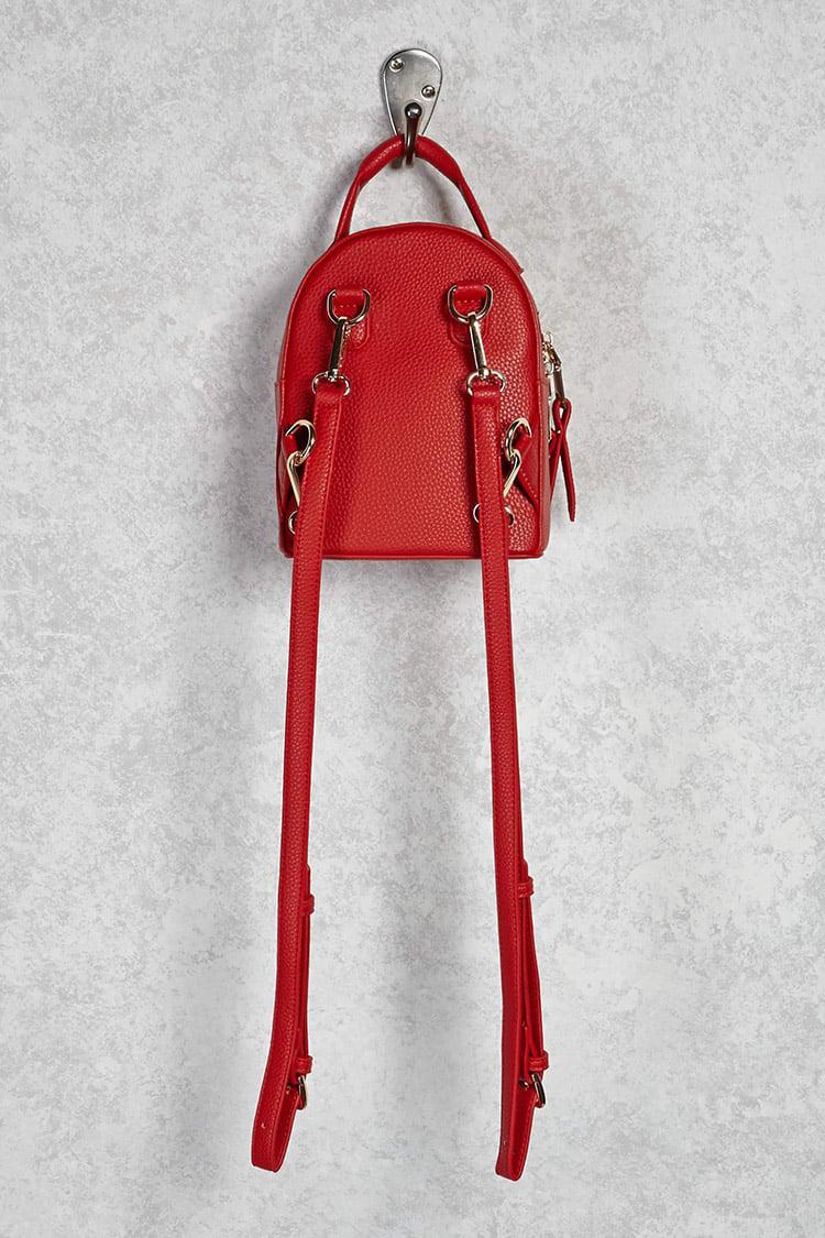 structured mini backpack