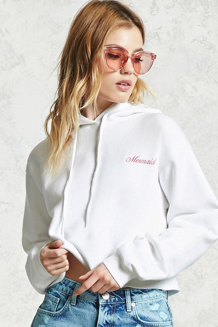 mermaid hoodie forever 21