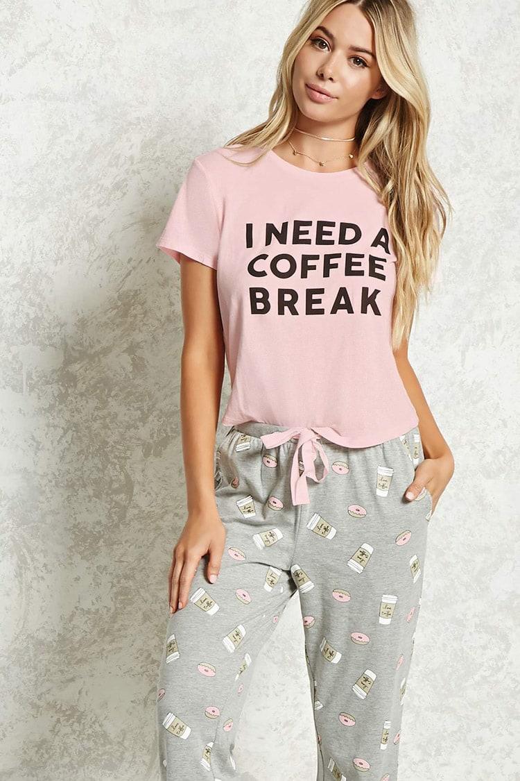 womens frenchie pajamas