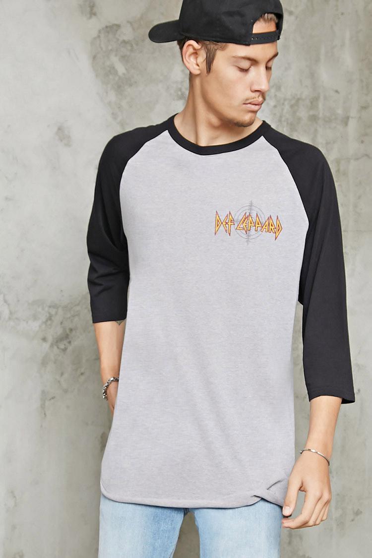 def leppard baseball tee