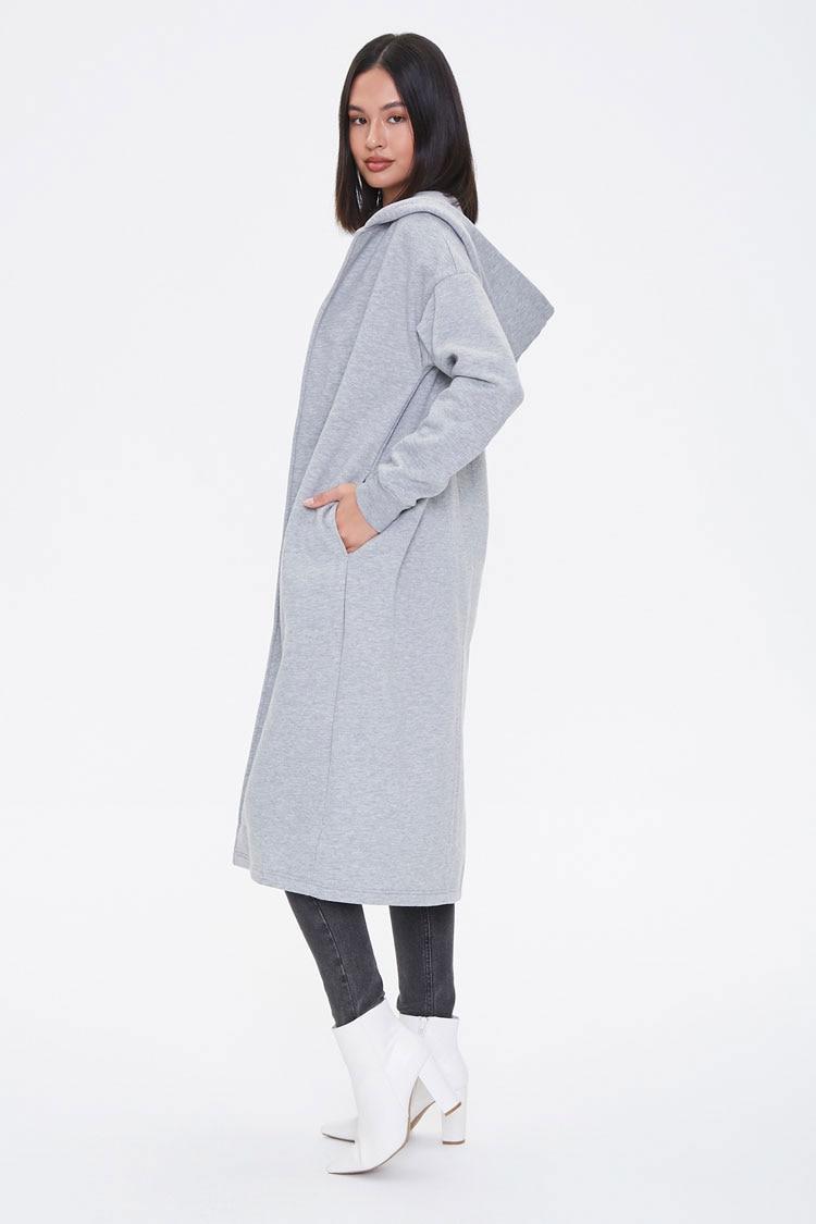 fleece duster coat