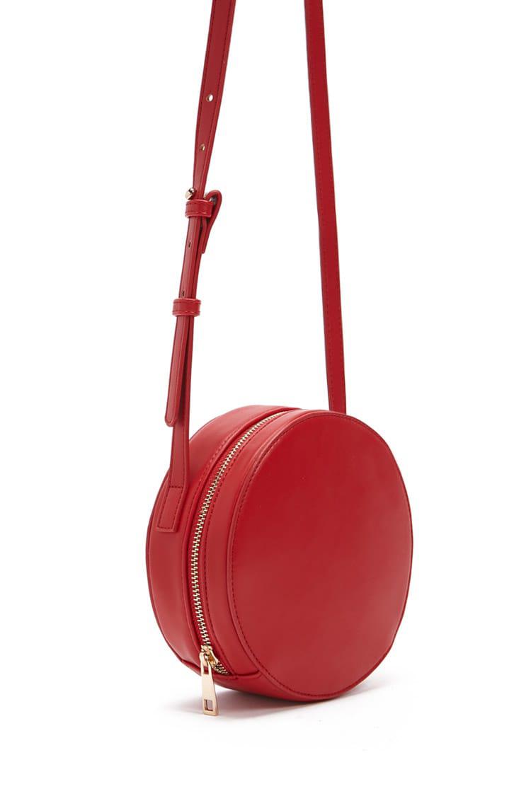 round crossbody bag