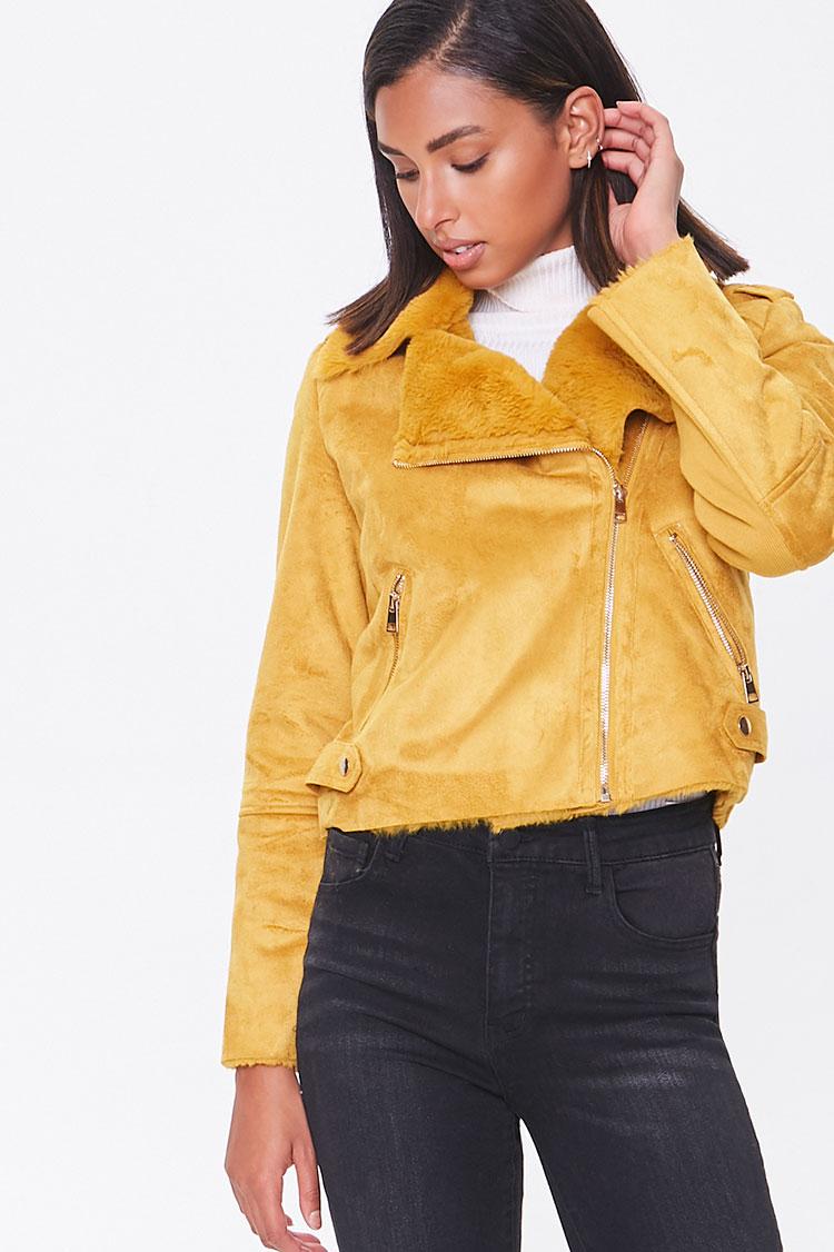 forever 21 yellow jacket
