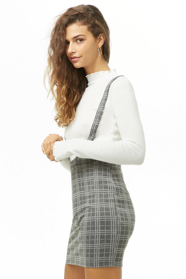 suspender dress forever 21