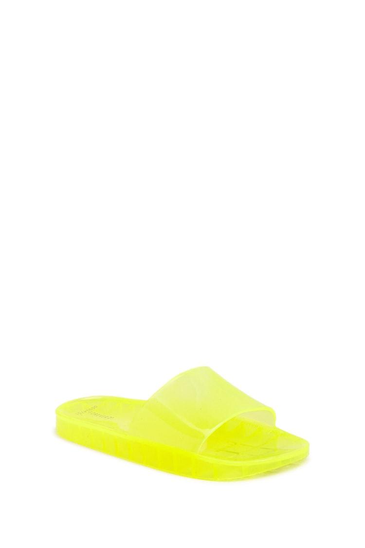 hot pink jelly slides