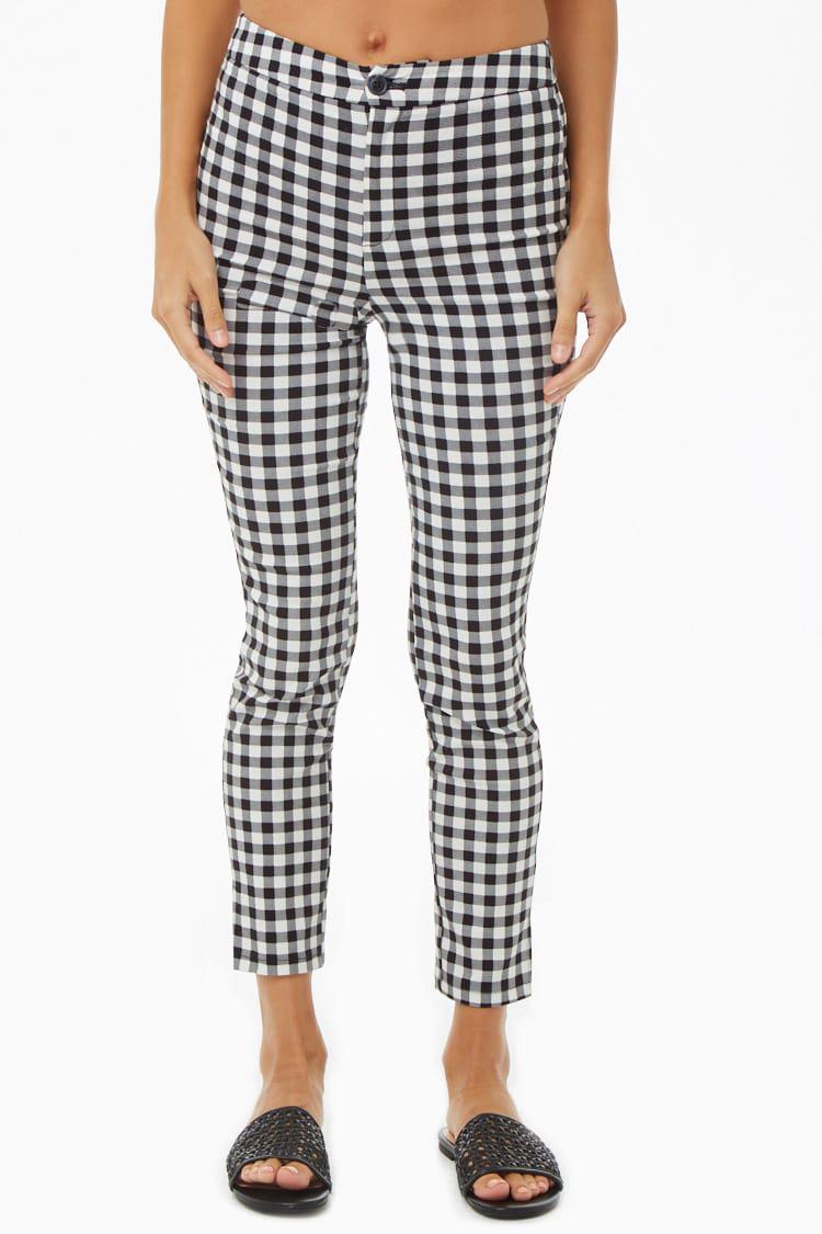 Forever 21 gingham pants Clearance