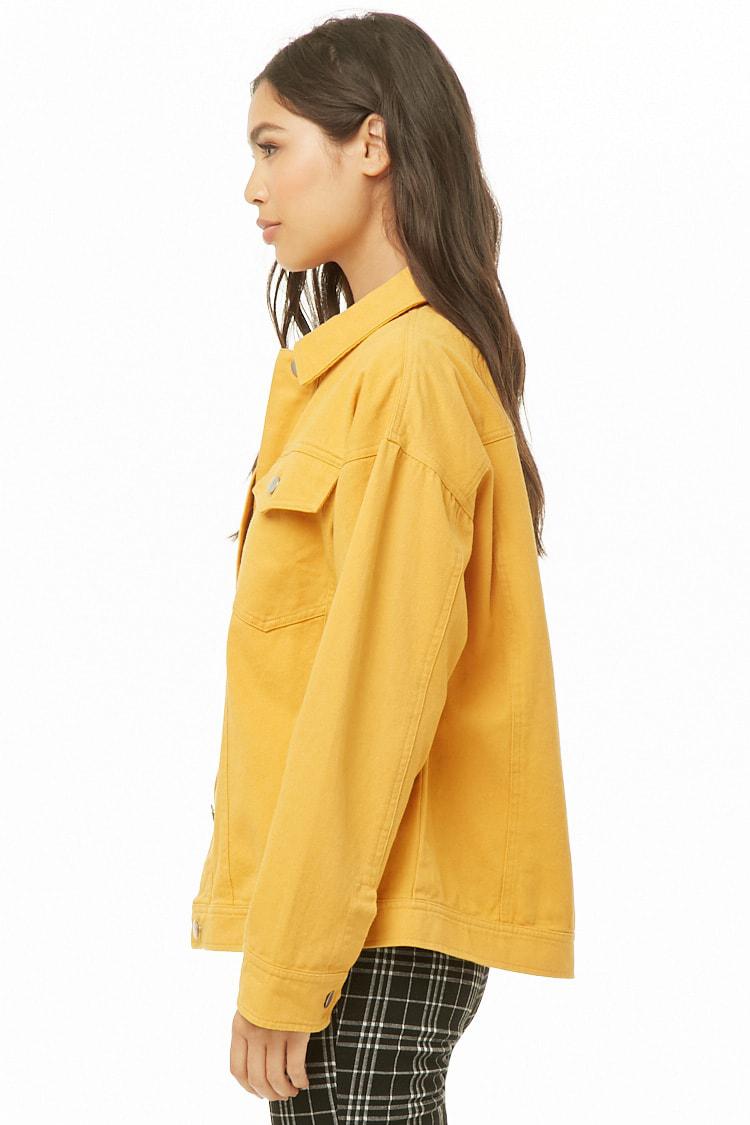 button front denim jacket forever 21