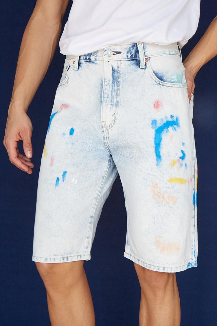 levis 569 stretch shorts