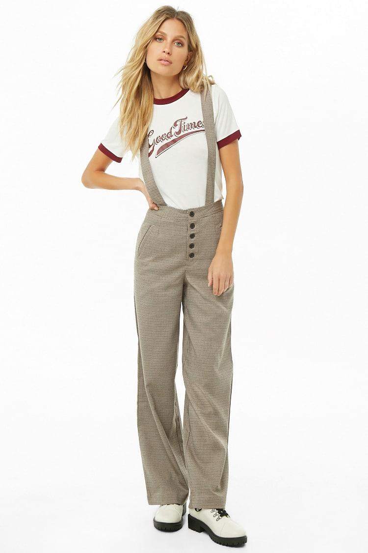 Forever 21 Synthetic Houndstooth 