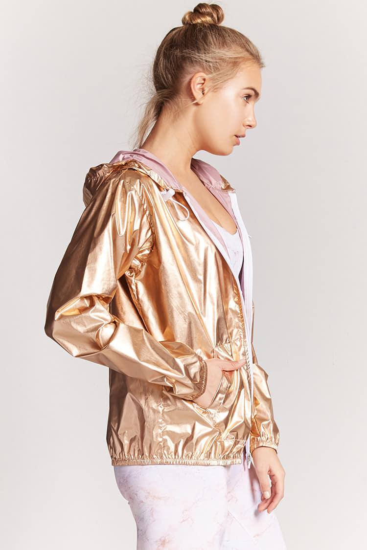 metallic jacket forever 21