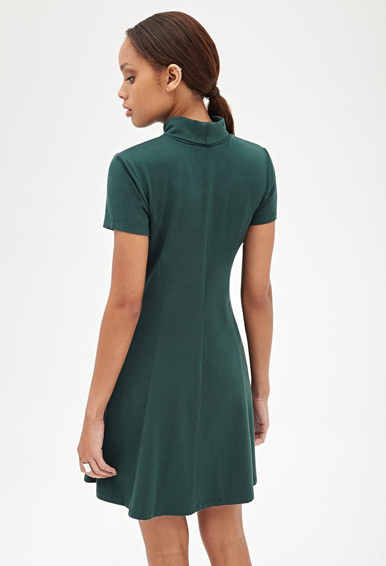 forever 21 turtleneck dress