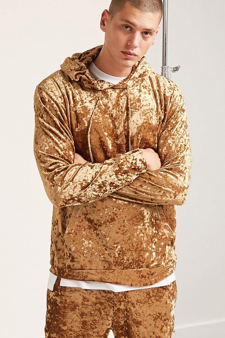 crushed velvet sweatsuit