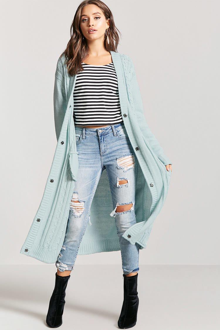duster cardigan forever 21