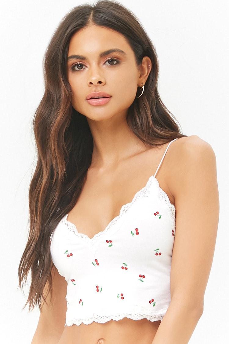 cherry bralette