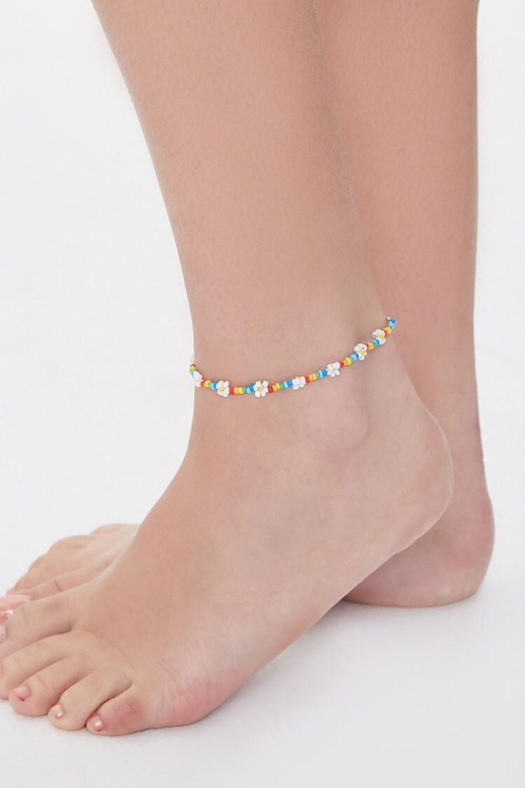 Forever 21 Delicate Bar Chain Anklet | Foot jewelry, Chain anklet, Anklet