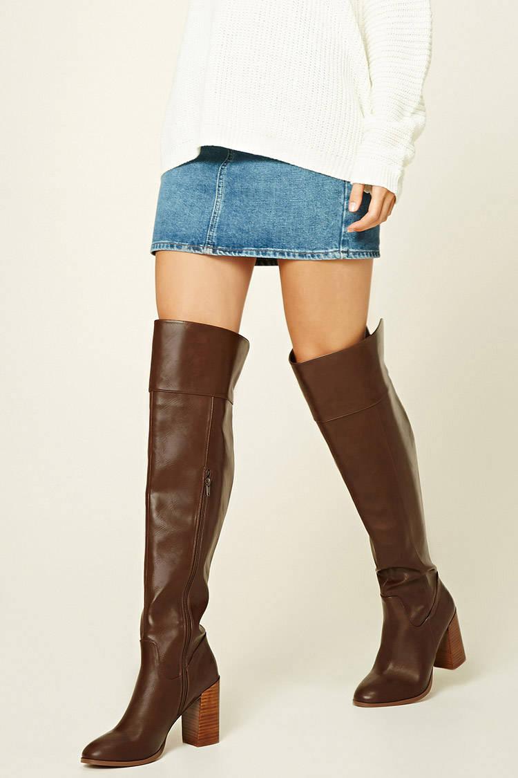 forever 21 riding boots