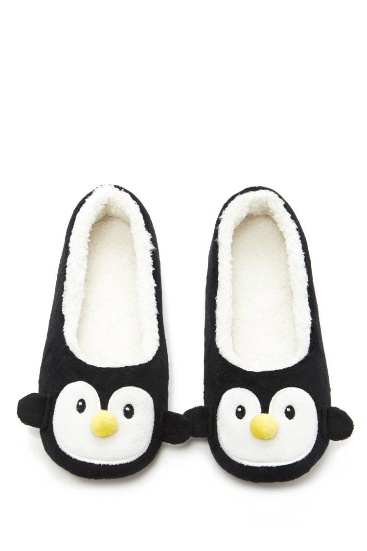 forever 21 penguin slippers