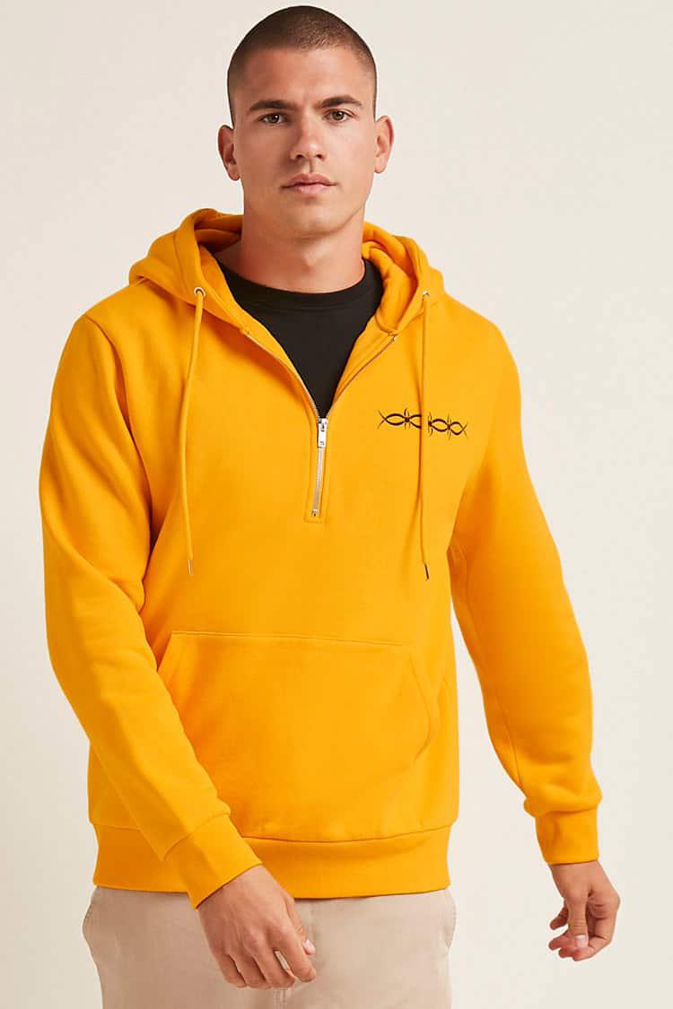 forever 21 rose hoodie