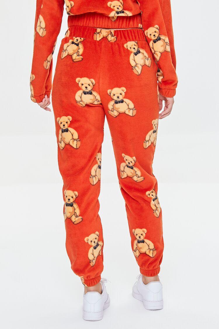 Women Teddy Bear Fleece Joggers 