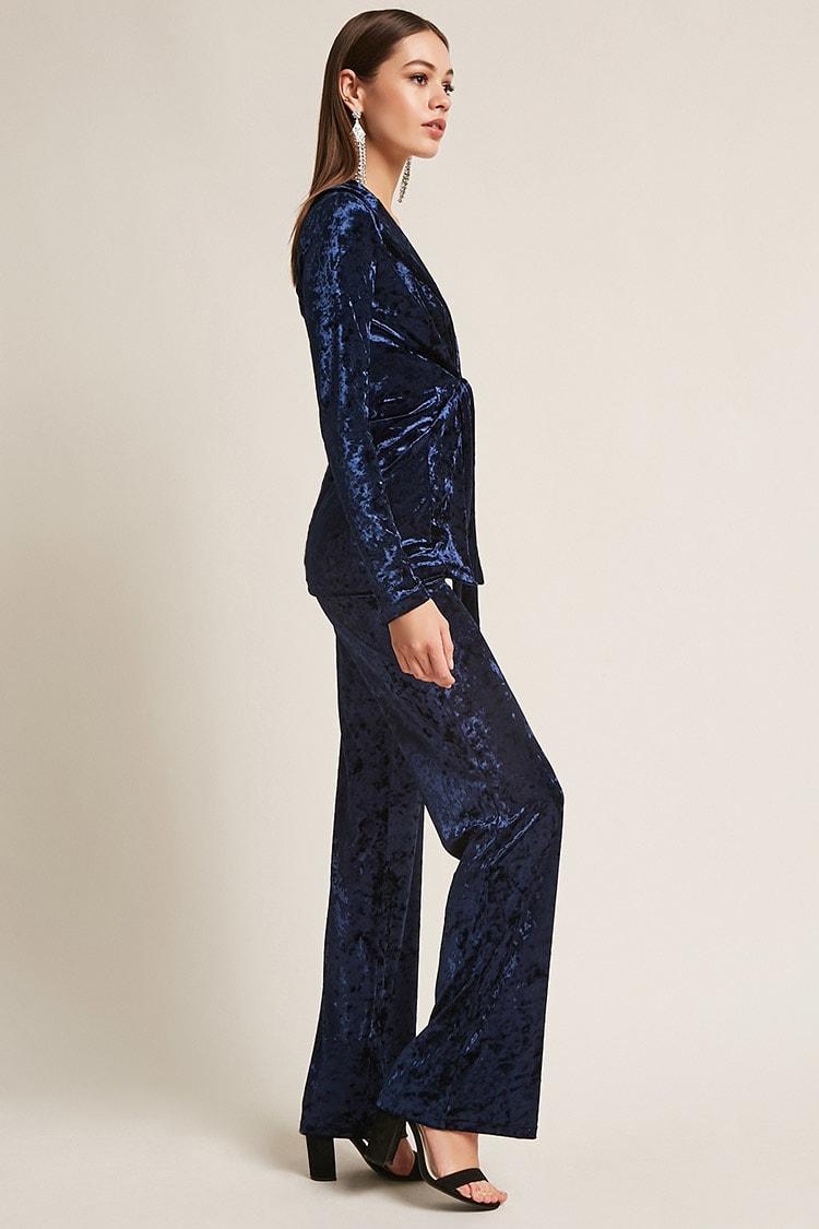 Velvet blazer and pant set Clearance