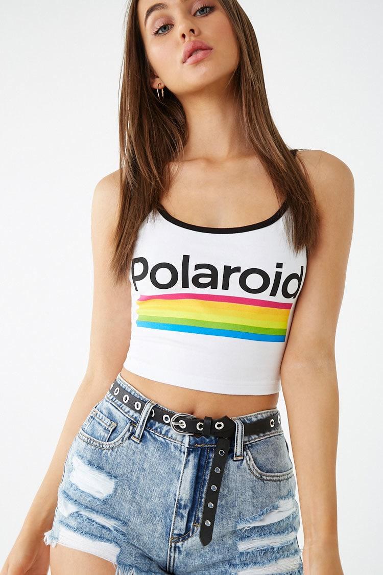 Polaroid crop top forever 21 Clearance