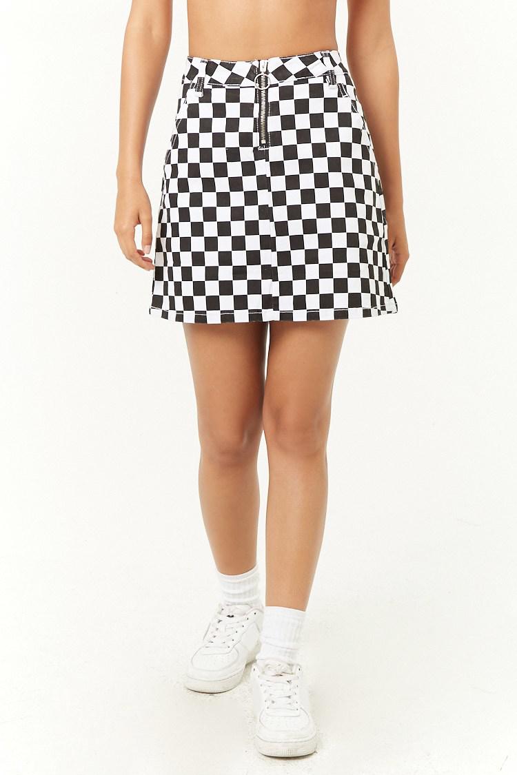 Forever 21 checkered skirt Clearance