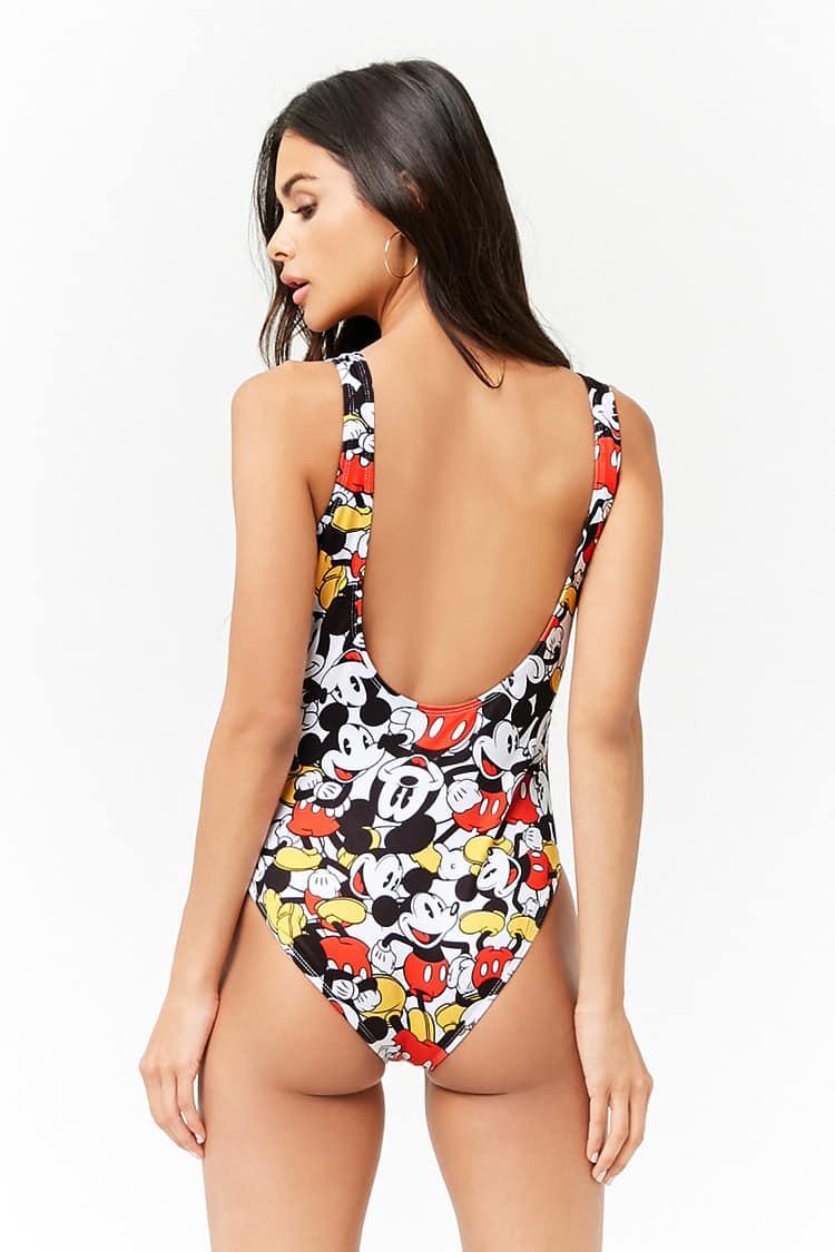 mickey mouse one piece bathing suit