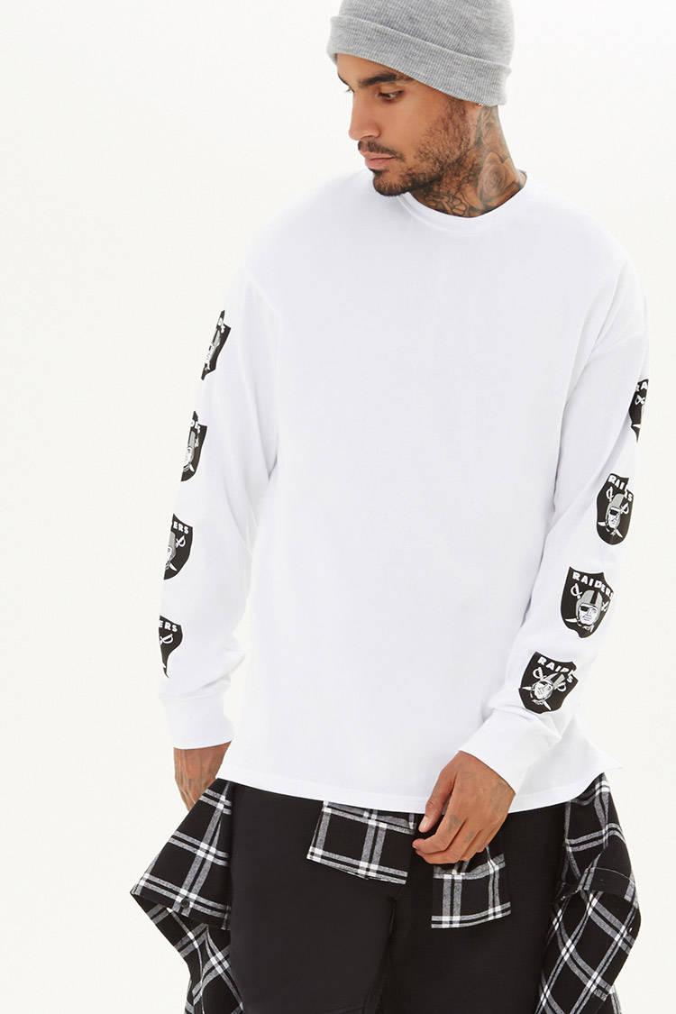 raiders long sleeve mens
