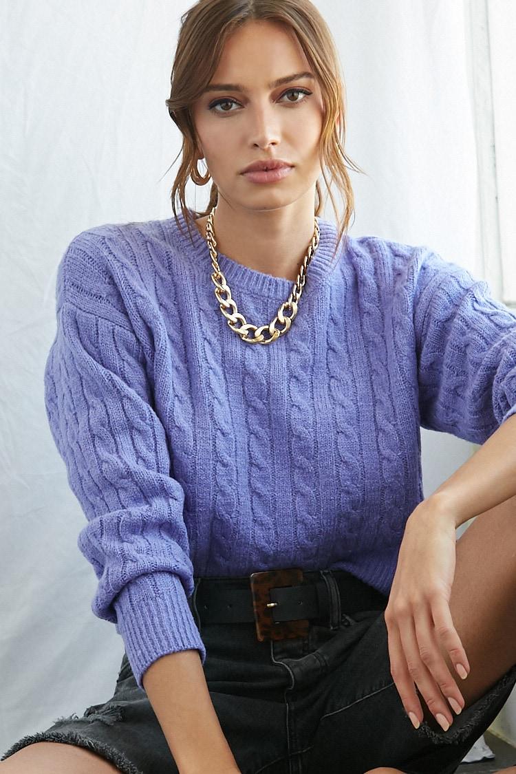 periwinkle sweater
