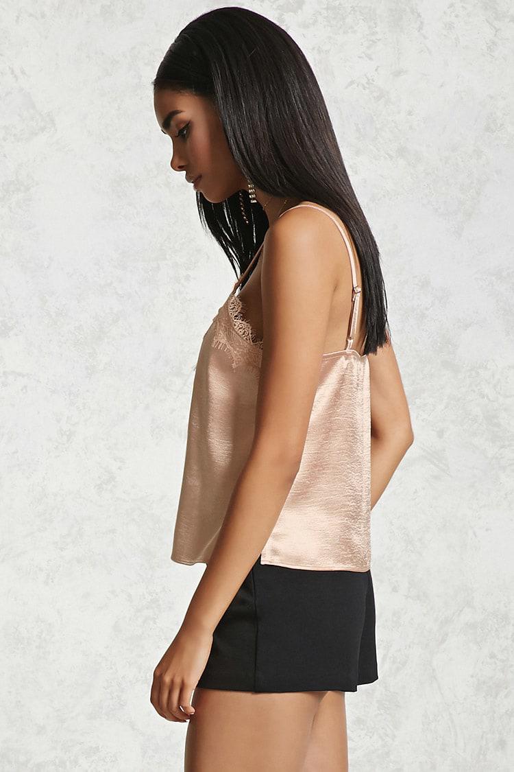 lace silk cami forever 21