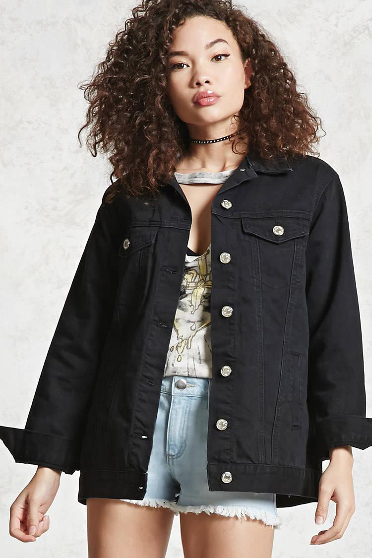 black boyfriend denim jacket