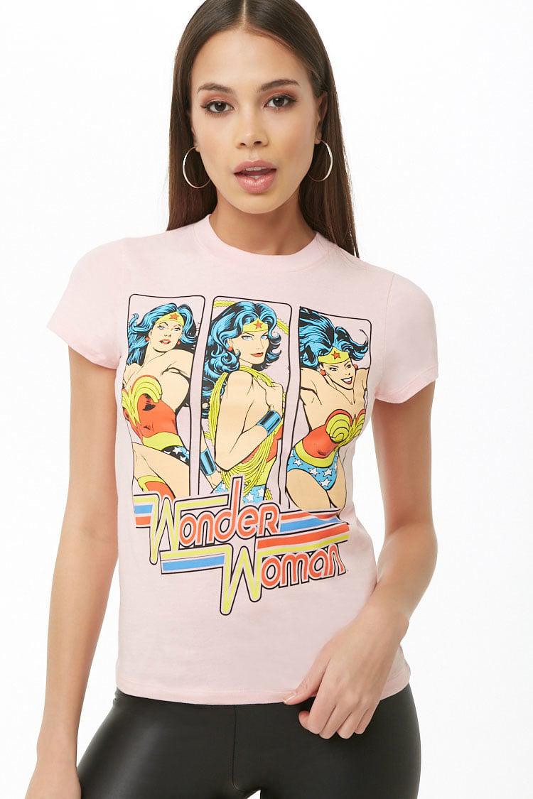 pink wonder woman shirt
