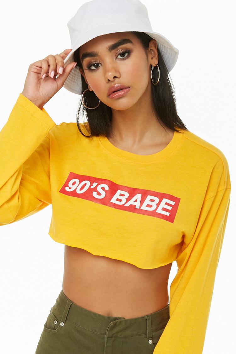 90s crop top