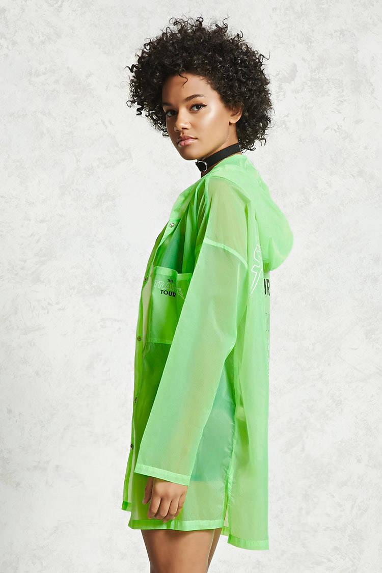 transparent jacket forever 21