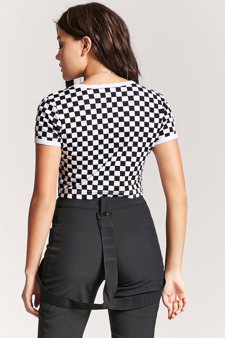 mtv checkerboard shirt