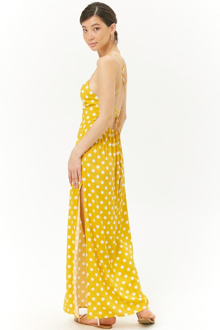 forever 21 long yellow dress