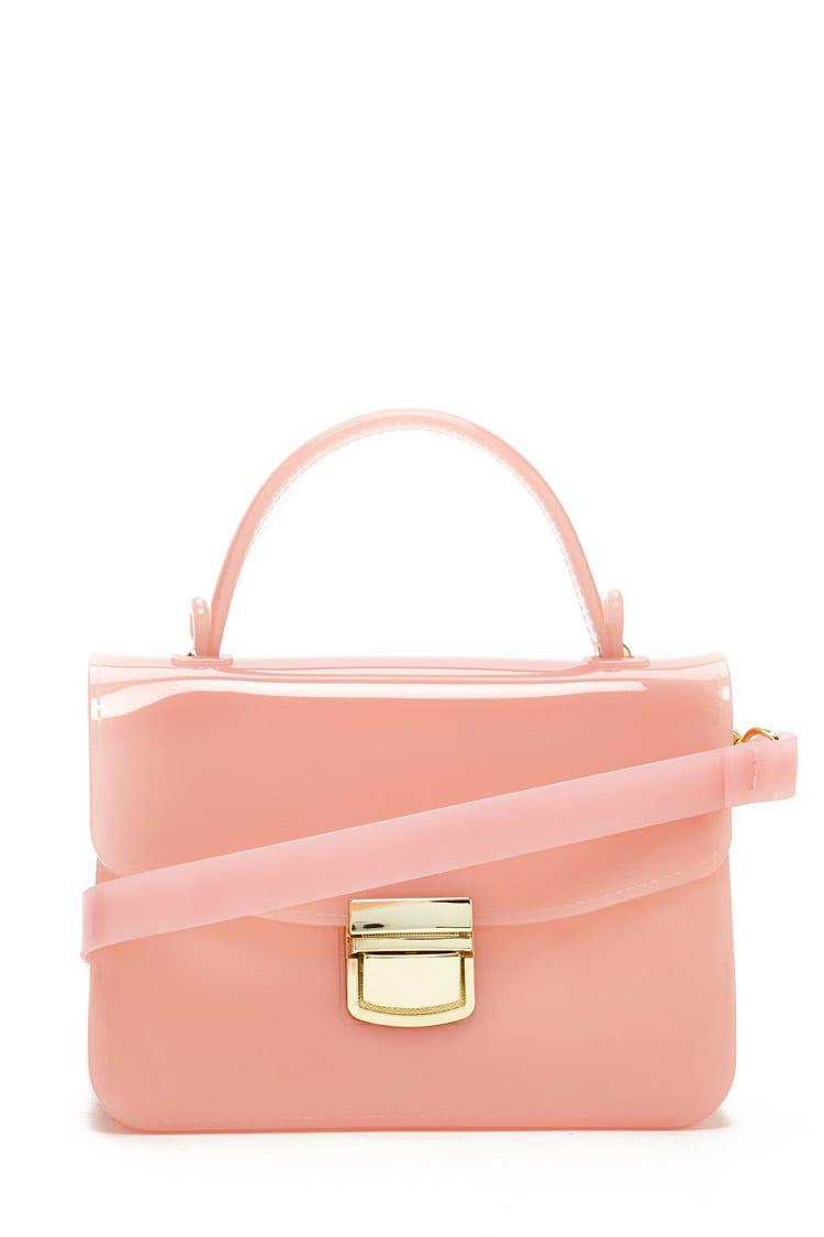 quilted rainbow silicone shoulder bag