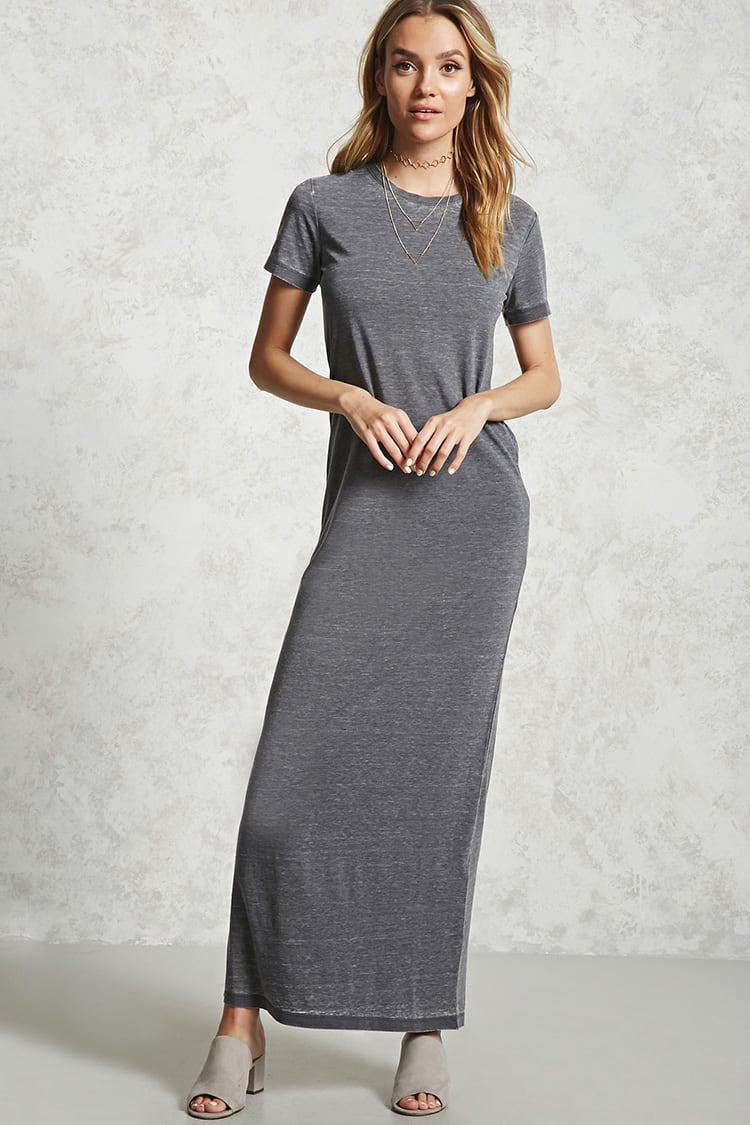t shirt maxi dress forever 21