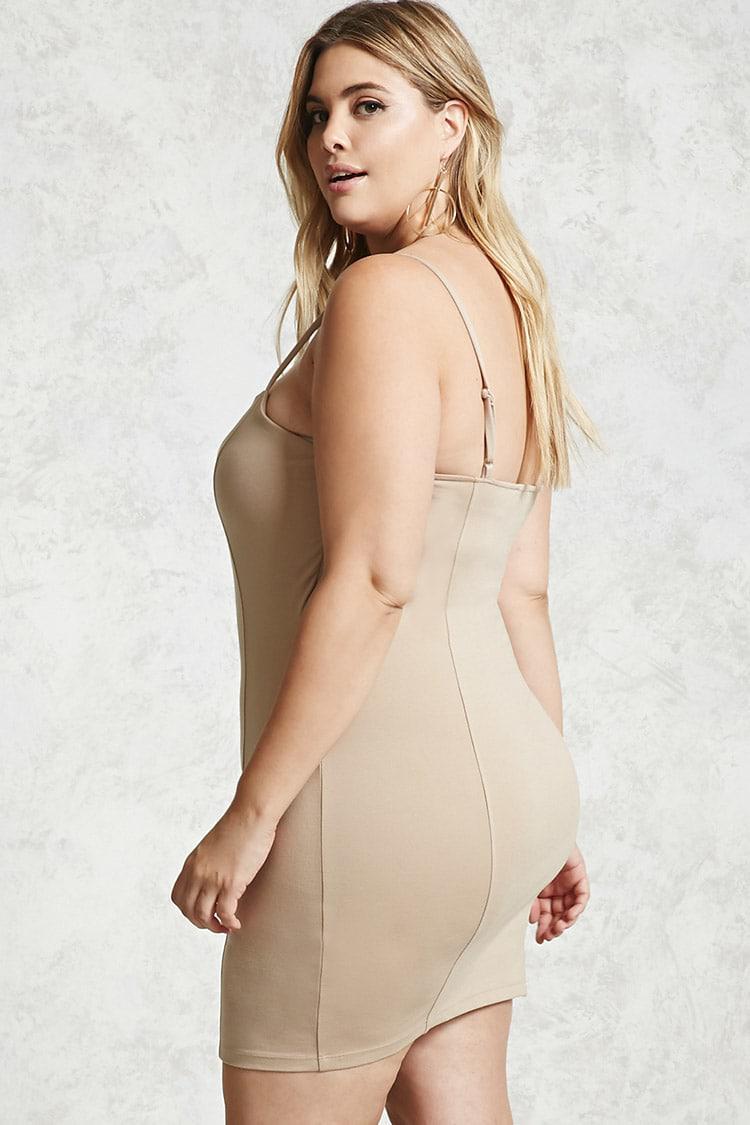 forever 21 plus size bodycon dress