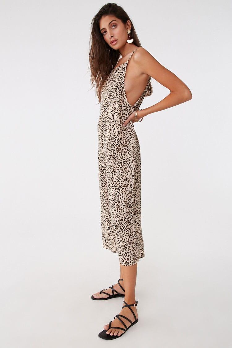animal print jumpsuit forever 21