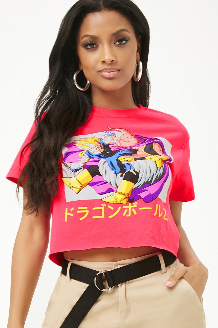 dragon ball z crop top forever 21