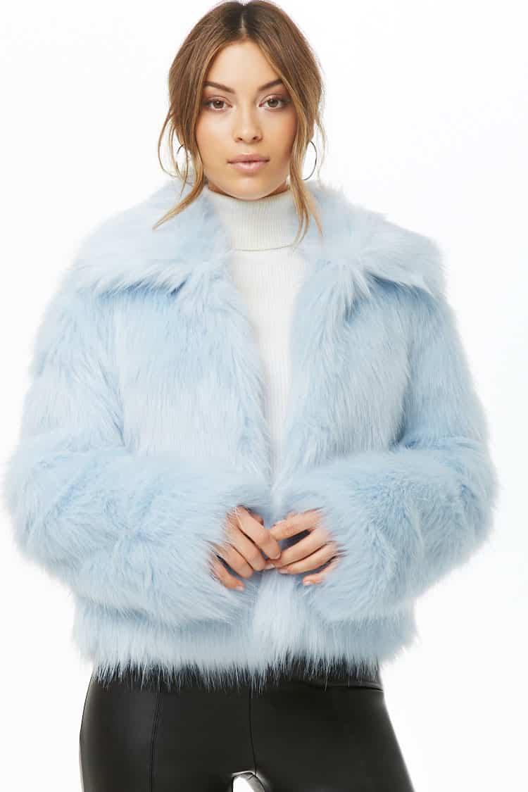 forever 21 fur coat women.