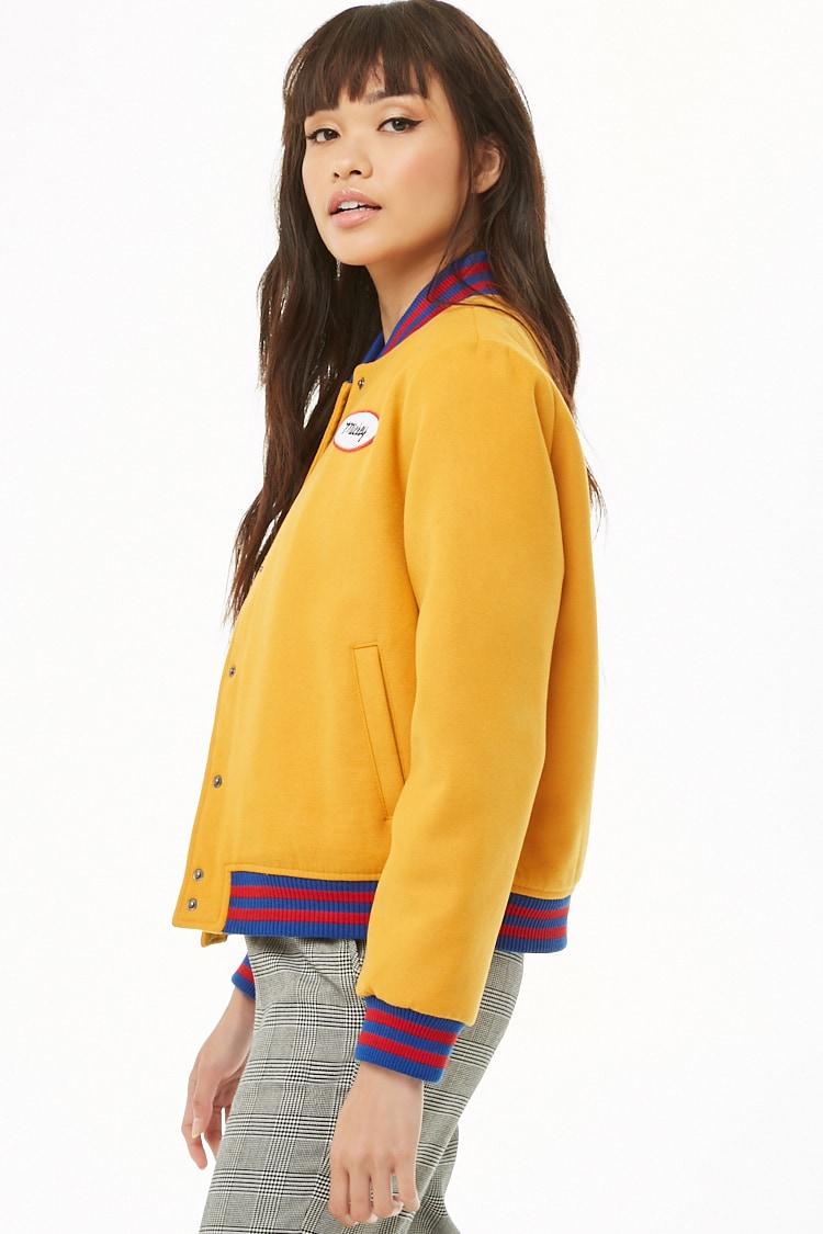 mickey mouse varsity jacket