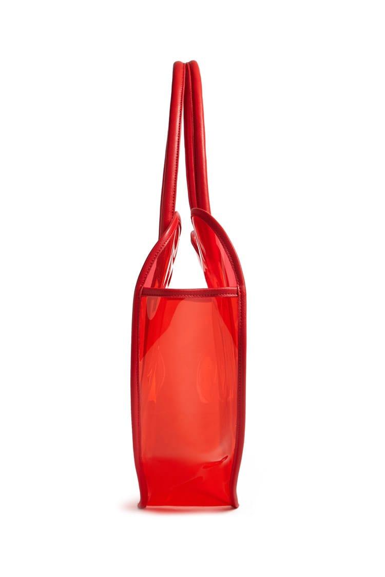 Forever 21 Vinyl Heart Tote Bag in Red - Lyst