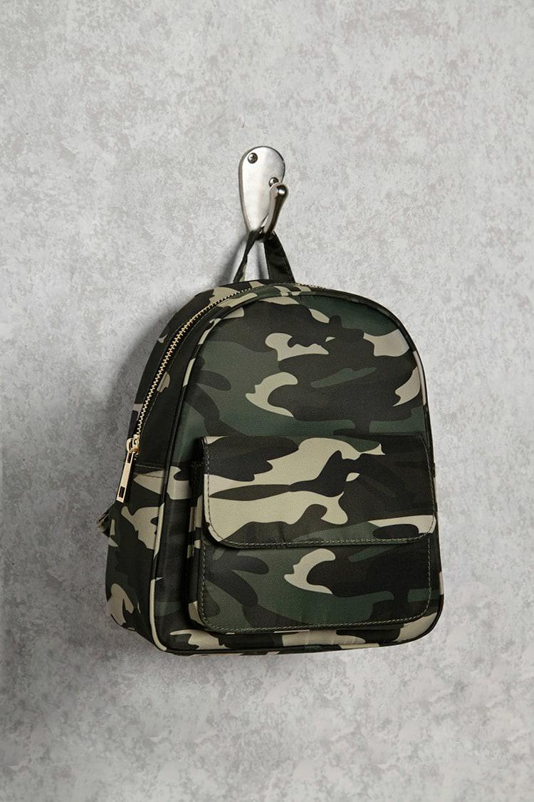 mini backpack camo