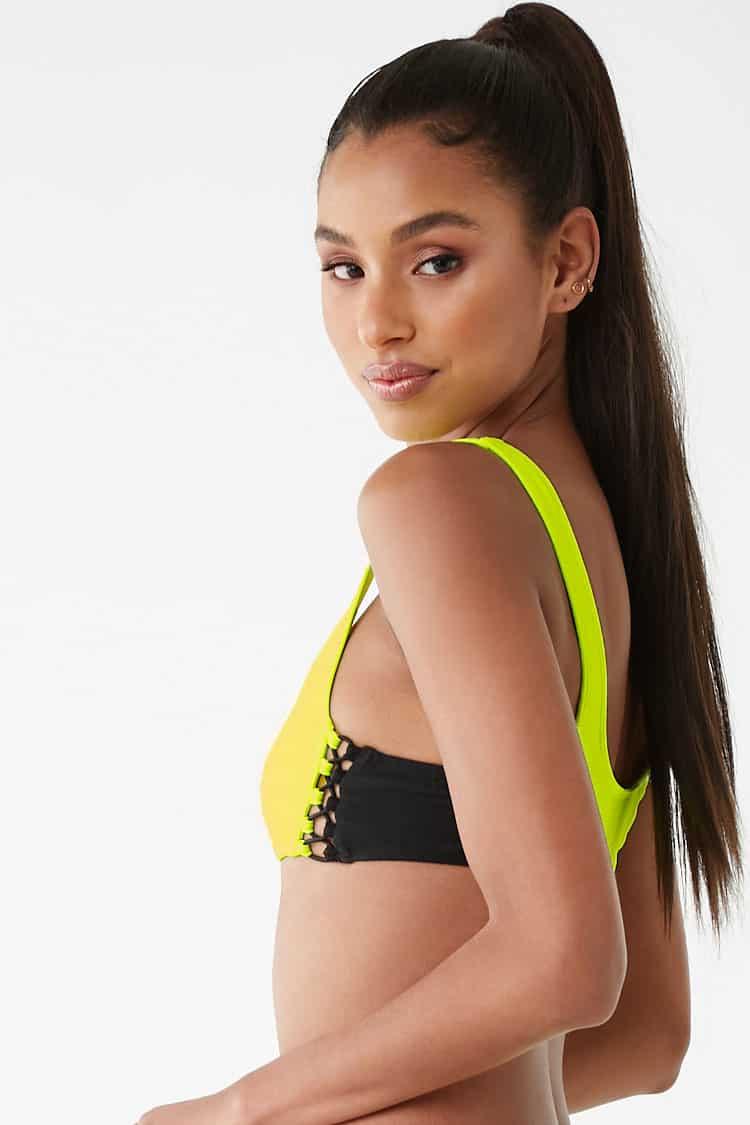 forever 21 neon bikini