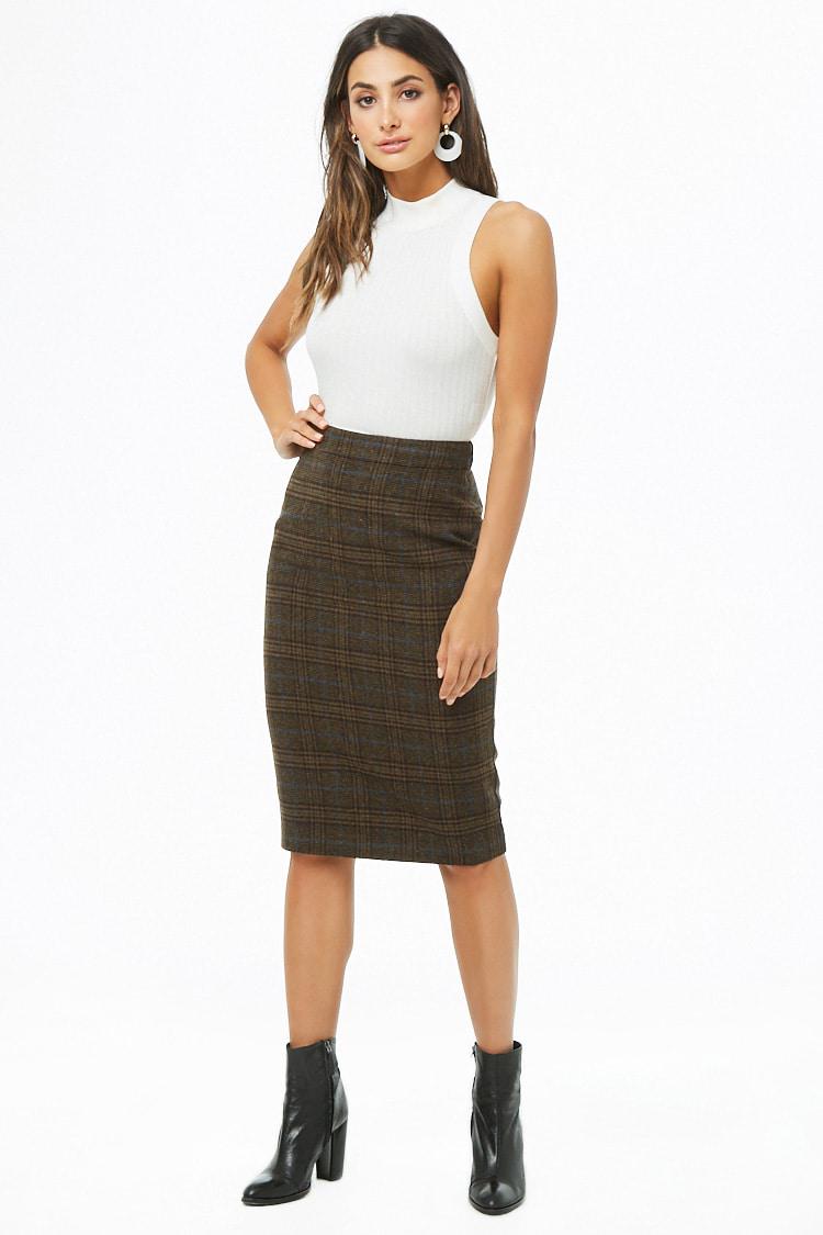 midi pencil skirt forever 21