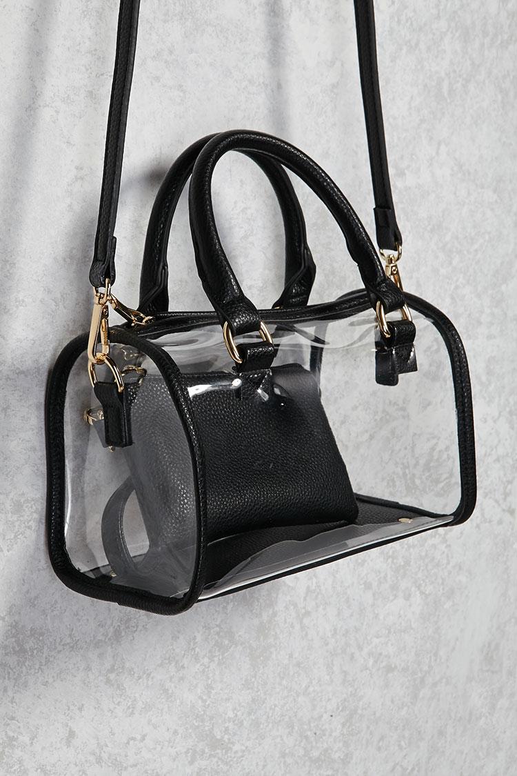 forever 21 clear crossbody bag